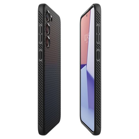 Etui na telefon Samsung Galaxy S23 Spigen Liquid Air Matte Czarne