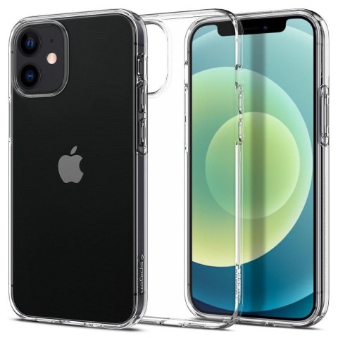 Etui na telefon iPhone 12 mini Spigen Liquid Crystal przezroczyste