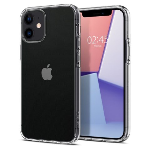 Etui na telefon iPhone 12 mini Spigen Liquid Crystal przezroczyste