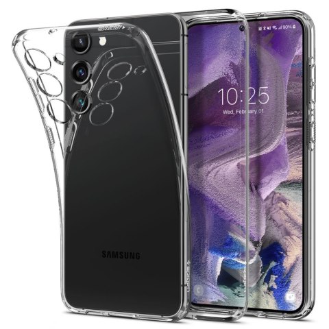 Etui na telefon Samsung Galaxy S23 Spigen Liquid Crystal Przezroczyste