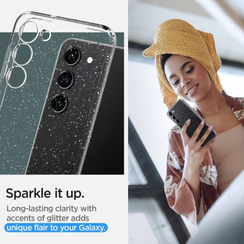 Etui na telefon Samsung Galaxy S23 Spigen Liquid Crystal Glitter