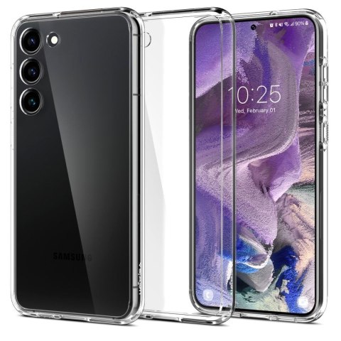 Etui na telefon Samsung Galaxy S23 Spigen Ultra Hybrid Crystal Przezroczyste