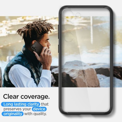 Etui na telefon Samsung Galaxy S23 Spigen Ultra Hybrid Matte Czarne