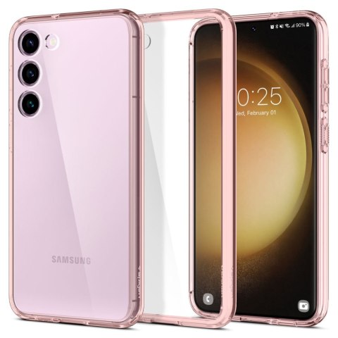 Etui na telefon Samsung Galaxy S23 Spigen Ultra Hybrid Rose Crystal