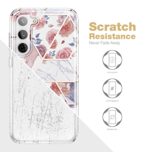 Etui na telefon Samsung Galaxy S23 Tech-Protect Velar Marble