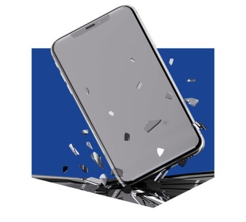 Szkło hybrydowe Samsung Galaxy S23 3MK NeoGlass czarne - ochrona ekranu