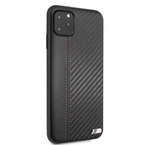 Etui iPhone 11 Pro Max BMW czarne hardcase PU Carbon