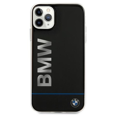 Etui iPhone 11 Pro Max BMW czarne hardcase Signature Printed Logo