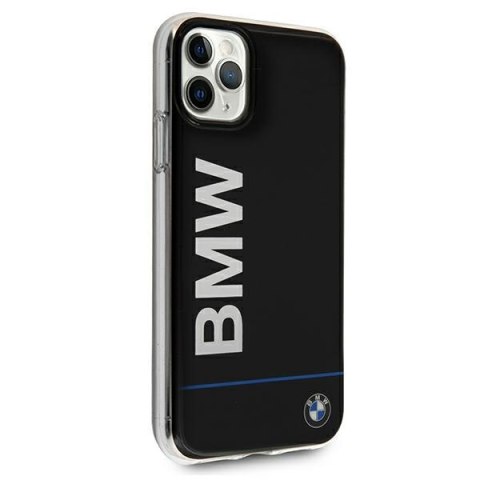 Etui iPhone 11 Pro Max BMW czarne hardcase Signature Printed Logo