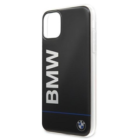 Etui iPhone 11 Pro Max BMW czarne hardcase Signature Printed Logo