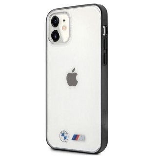 Etui iPhone 12 mini BMW przezroczyste hardcase Sandblast