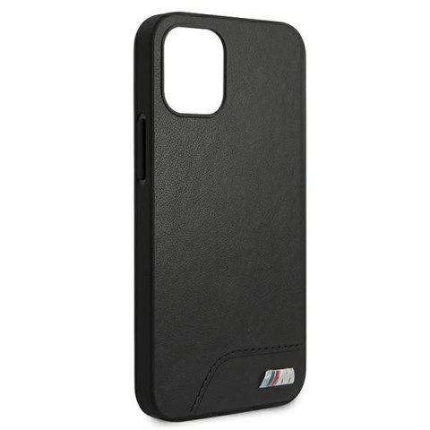 Etui BMW BMHCP12SMHOLBK Apple iPhone 12 mini czarny/black hardcase M Collection Smooth PU