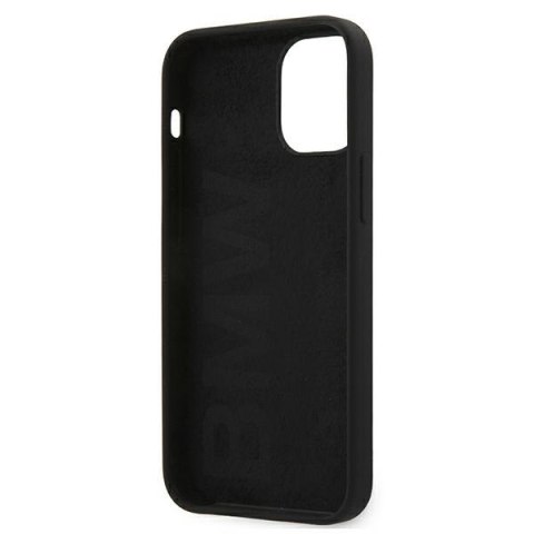 Etui BMW BMHCP12SSILBK Apple iPhone 12 mini czarny/black hardcase Silicone Signature