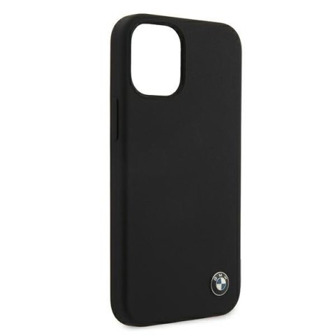 Etui BMW BMHCP12SSILBK Apple iPhone 12 mini czarny/black hardcase Silicone Signature