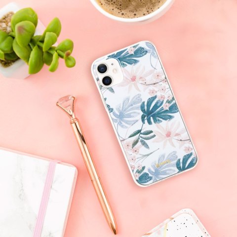 Etui iPhone 12 mini Crong Flower Case wzór 01