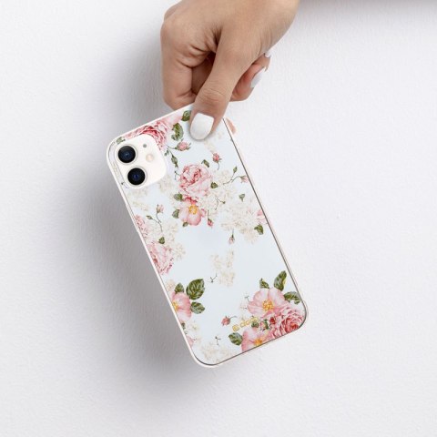 Etui iPhone 12 mini Crong Flower Case wzór 02