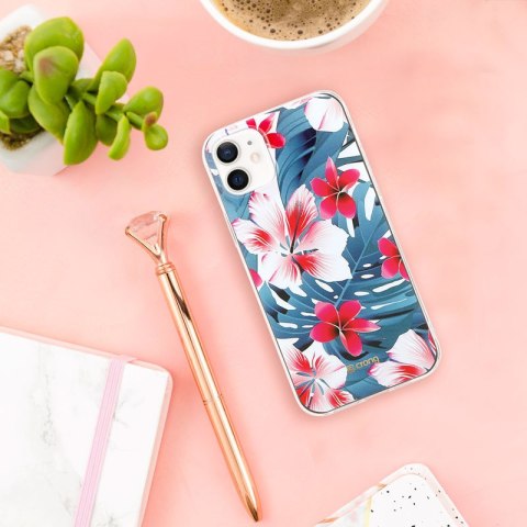 Etui iPhone 12 mini Crong Flower Case wzór 03