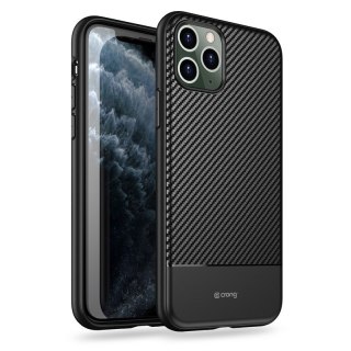 Etui iPhone 11 Pro Max Crong Prestige Carbon Cover czarny