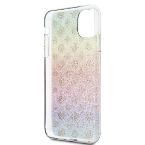 Etui na telefon iPhone 11 Pro Max Guess Iridescent 4G Peony multicolor