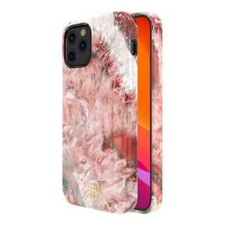 Etui iPhone 12 mini Kingxbar czerwone Agate