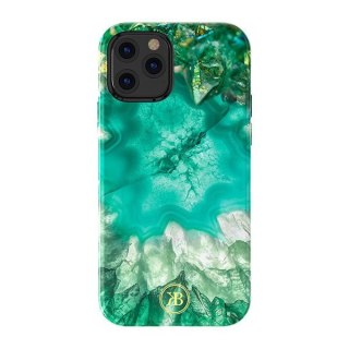 Etui iPhone 12 mini Kingxbar zielone Agate