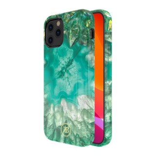 Etui iPhone 12 mini Kingxbar zielone Agate