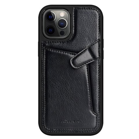 Etui na telefon iPhone 12 mini Nillkin Aoge Leather czarny