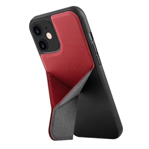 Etui na telefon iPhone 12 mini UNIQ Transforma czerwony - styl i ochrona