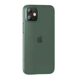 Etui iPhone 12 mini USAMS Gentle zielone przezroczyste