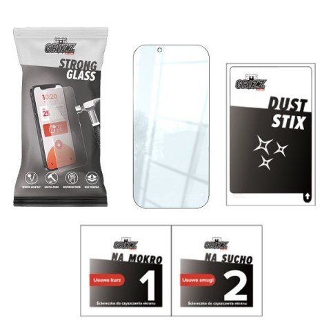 Szkło hartowane iPhone 12 Mini GrizzGlass StrongGlass