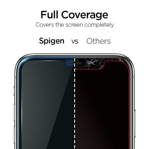 Szkło hartowane iPhone 11 Pro Max Spigen GLAS.tR AlignMaster Black