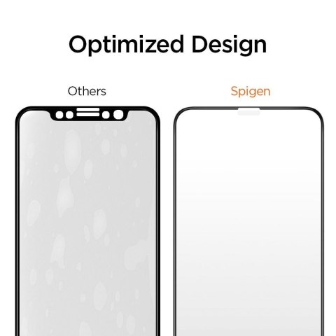 Szkło hartowane iPhone 11 Pro Max Spigen GLAS.tR AlignMaster Black