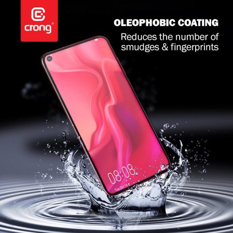 Szkło hybrydowe iPhone 12 mini Crong 7D Nano Flexible Glass - Ochrona ekranu