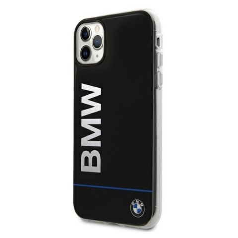 Etui na telefon iPhone 11 Pro BMW czarne hardcase z logo Signature