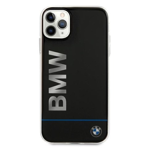 Etui na telefon iPhone 11 Pro BMW czarne hardcase z logo Signature