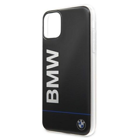 Etui na telefon iPhone 11 Pro BMW czarne hardcase z logo Signature