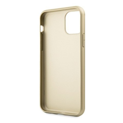 Etui na telefon iPhone 11 Pro Guess złoty hardcase Iridescent