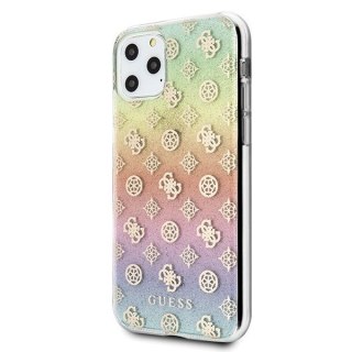 Etui na telefon iPhone 11 Pro Guess Iridescent 4G Peony multicolor