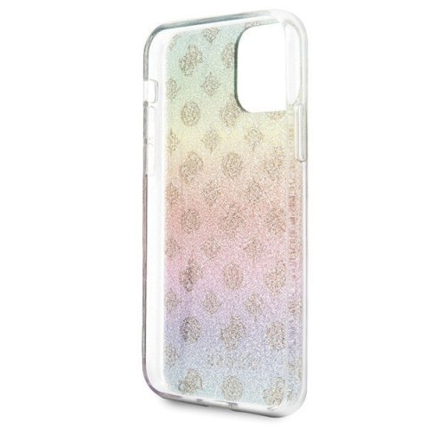 Etui na telefon iPhone 11 Pro Guess Iridescent 4G Peony multicolor