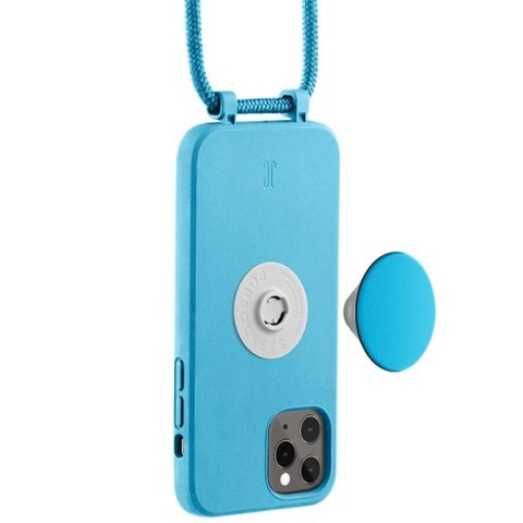 Etui Just Elegance PopGrip Apple iPhone 11 Pro niebieski/aqua 30053