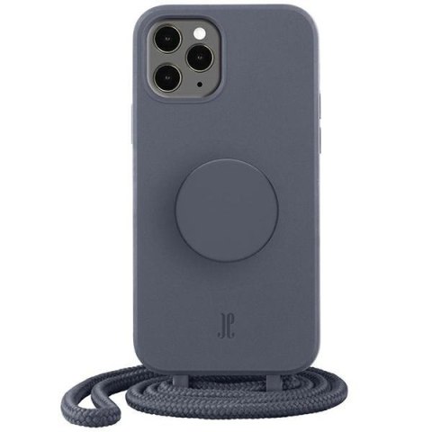 Etui na telefon iPhone 11 Pro Just Elegance PopGrip różowe