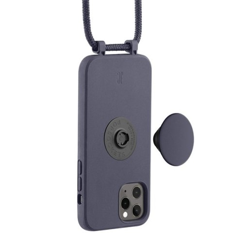 Etui na telefon iPhone 11 Pro Just Elegance PopGrip różowe