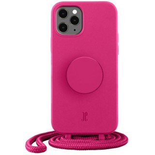 Etui Just Elegance PopGrip Apple iPhone 11 Pro różowy/orchid flower 30051