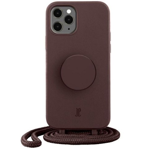 Etui na telefon iPhone 11 Pro Just Elegance PopGrip żółte