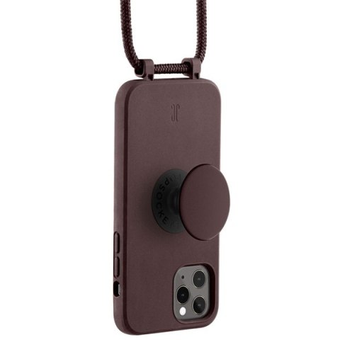 Etui na telefon iPhone 11 Pro Just Elegance PopGrip żółte