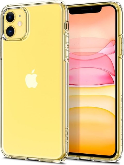 Etui na telefon iPhone 11 Spigen Liquid Crystal przezroczyste