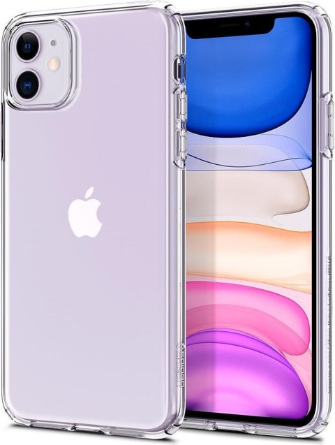 Etui na telefon iPhone 11 Spigen Liquid Crystal przezroczyste