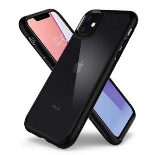 Etui na telefon iPhone 11 Spigen Ultra Hybrid matowe czarne