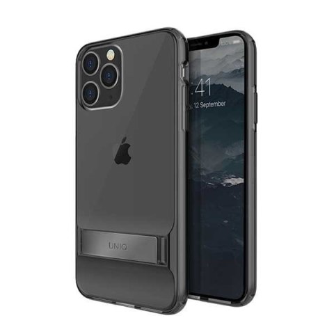 Etui na telefon iPhone 11 Pro UNIQ Cabrio szary / smoked grey