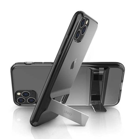 Etui na telefon iPhone 11 Pro UNIQ Cabrio szary / smoked grey